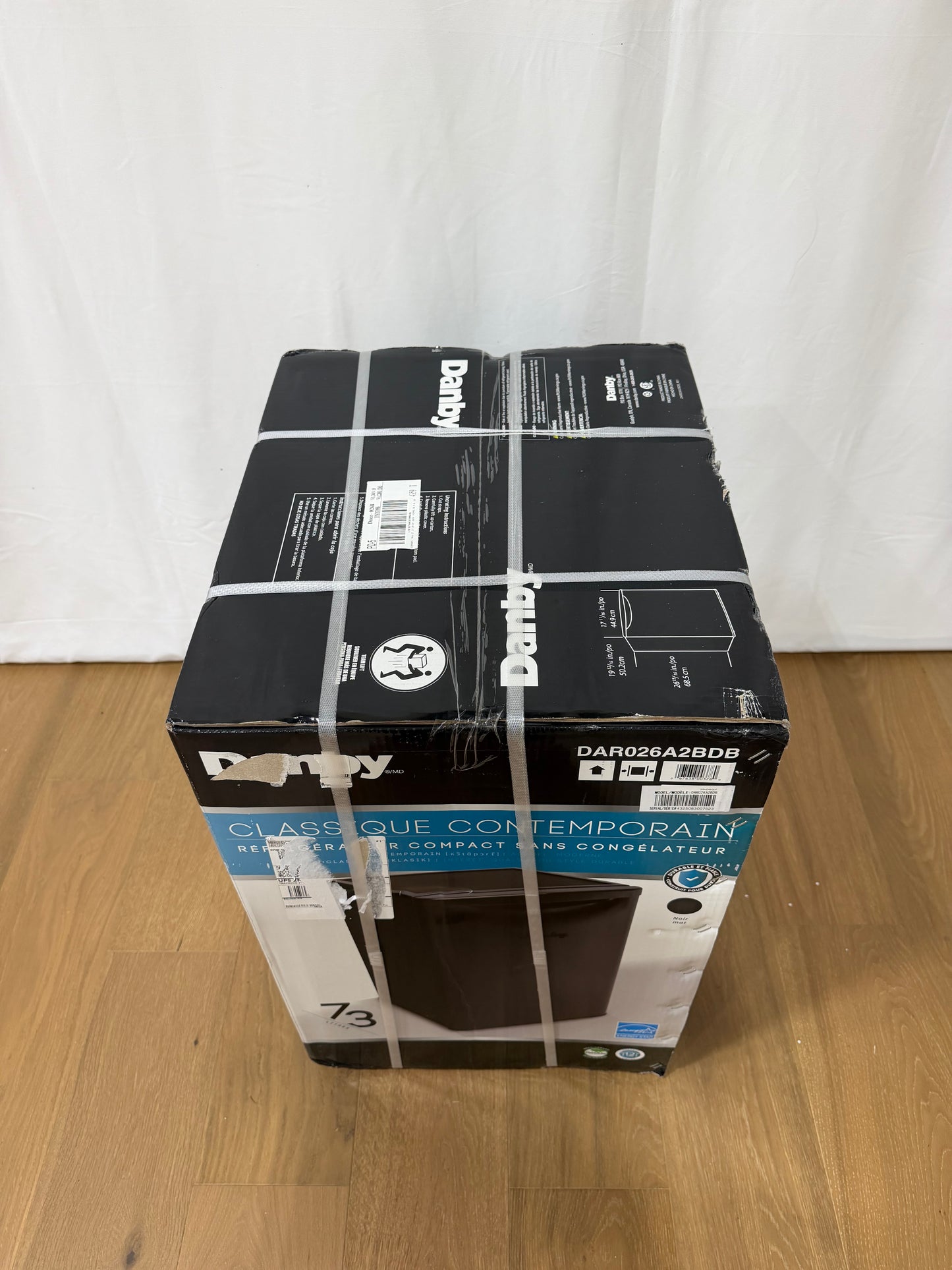 NEW Daney 2.6 cu ft Refrigerator - GREAT FOR COLLEGE