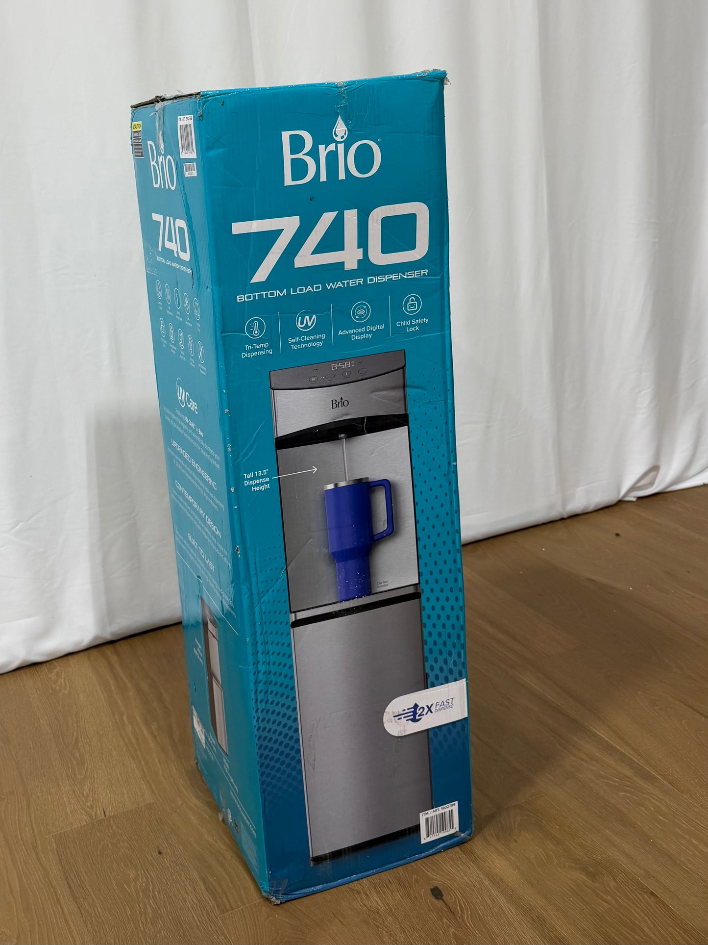 NEW Brio 740 Series Self- Cleaning Bottom Load Water Cooler