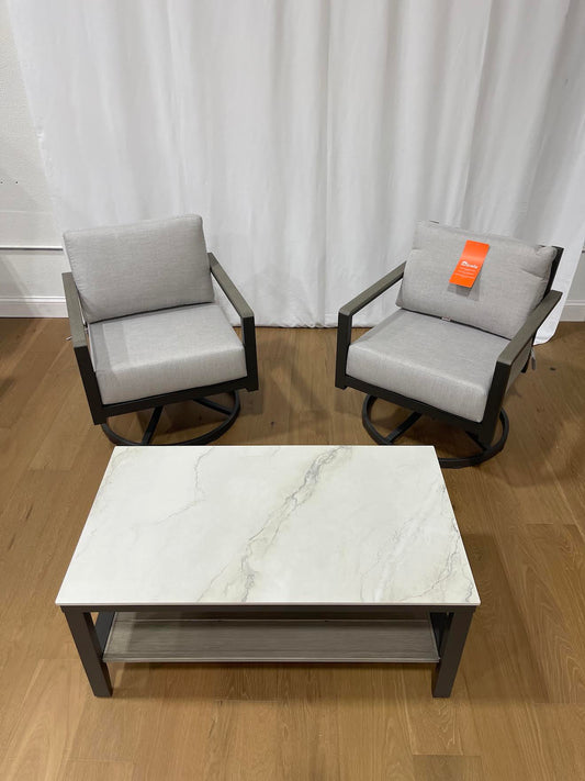 Agio Nicolet 3-piece Outdoor Patio Seating Set