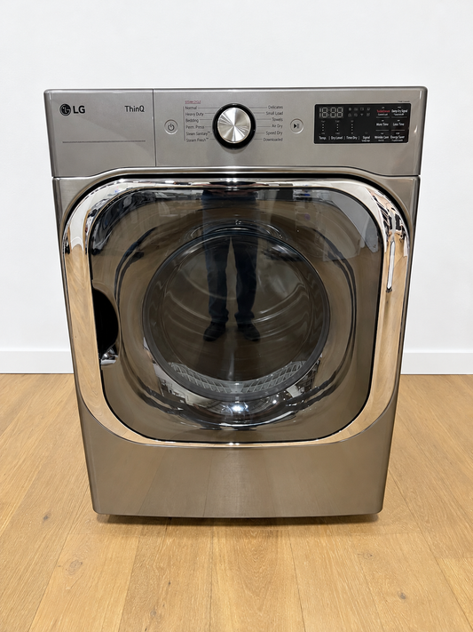 LG 9.0 Cu. Ft. Mega Capacity Front Load Electric Dryer with TurboSteam