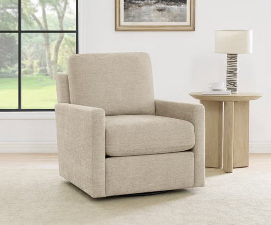 Henredon Marley Fabric Swivel Accent Chair | New in Box