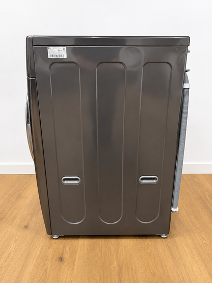 LG 4.5 Cu. Ft. Smart Front Load Washer with TurboWash 360 - Black Steel