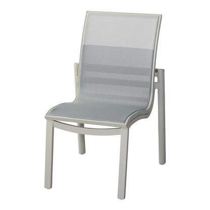 Single sling dining chair shown isolated on a white background