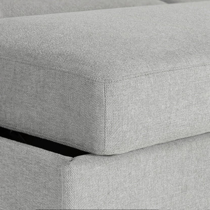 Coddle Aspen Convertible Sleeper Sofa fabric and cushion texture closeup