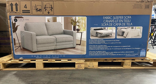 East & Vine Rosie Fabric Sleeper Sofa