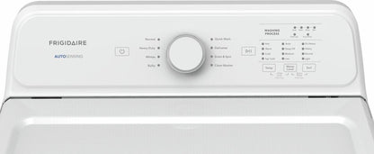 Frigidaire FLVW7000AW control panel closeup