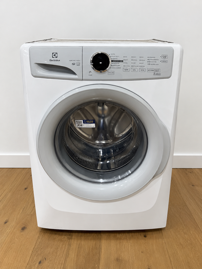Frigidaire 4.4 cu. ft. front load washer front view, door closed