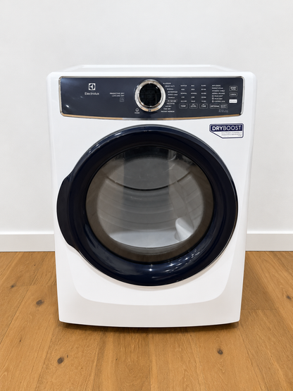 Frigidaire ELFG7626BW gas dryer front view