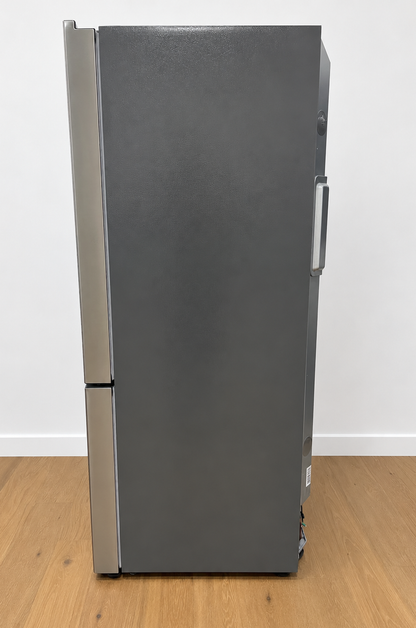Side view of the actual unit, closed doors, anthracite side panel
