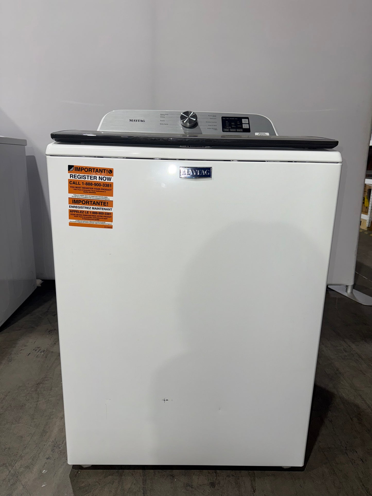 Maytag MVW6200KW5 4.8 cu ft Top Load Washer