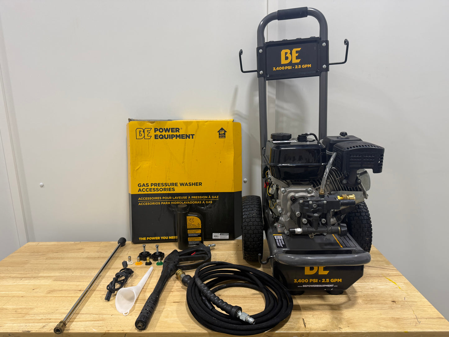 BE Gas Pressure Washer