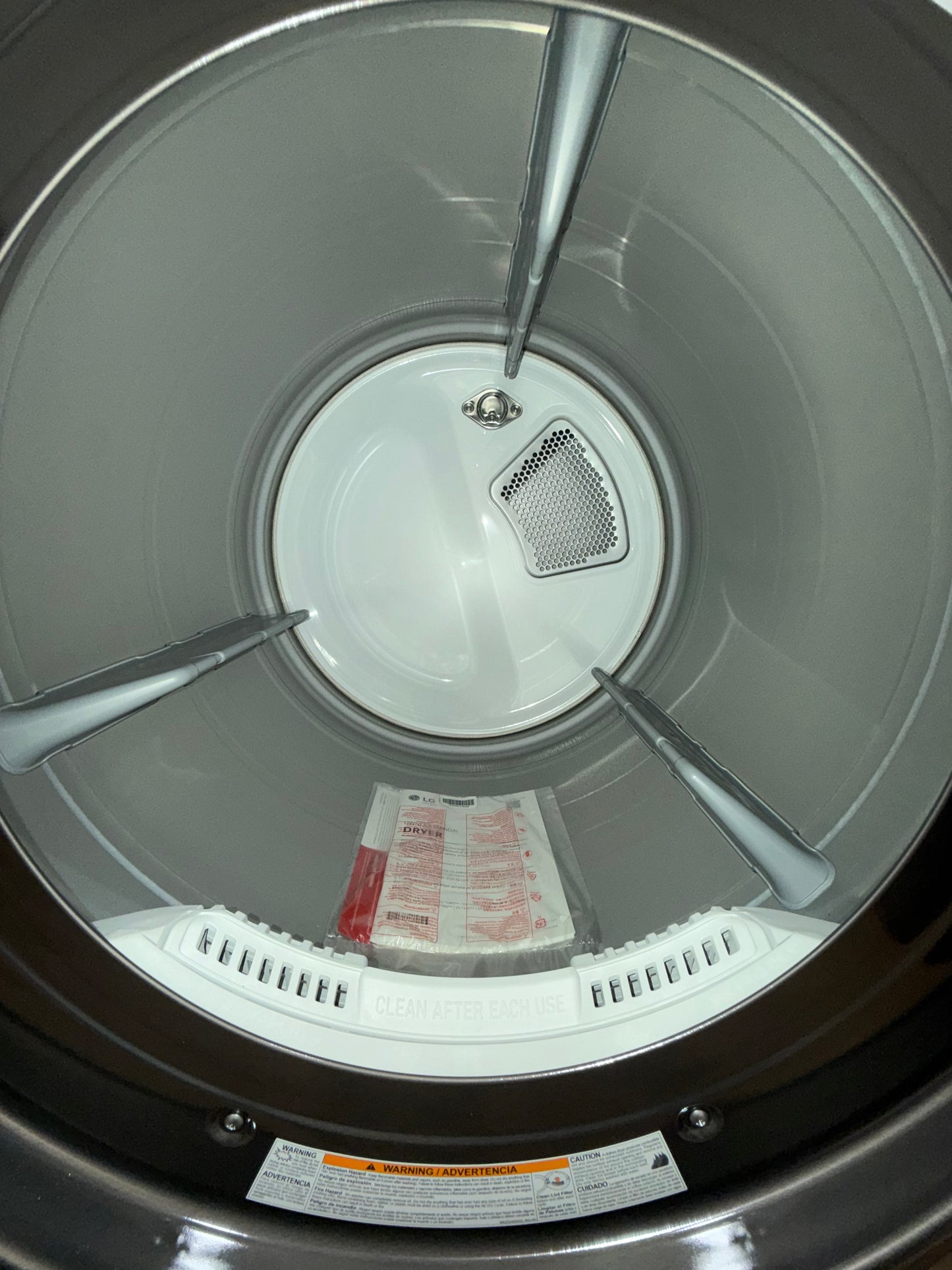 LG DLEX4000B 7.4 cu. ft. Front Load Electric Dryer