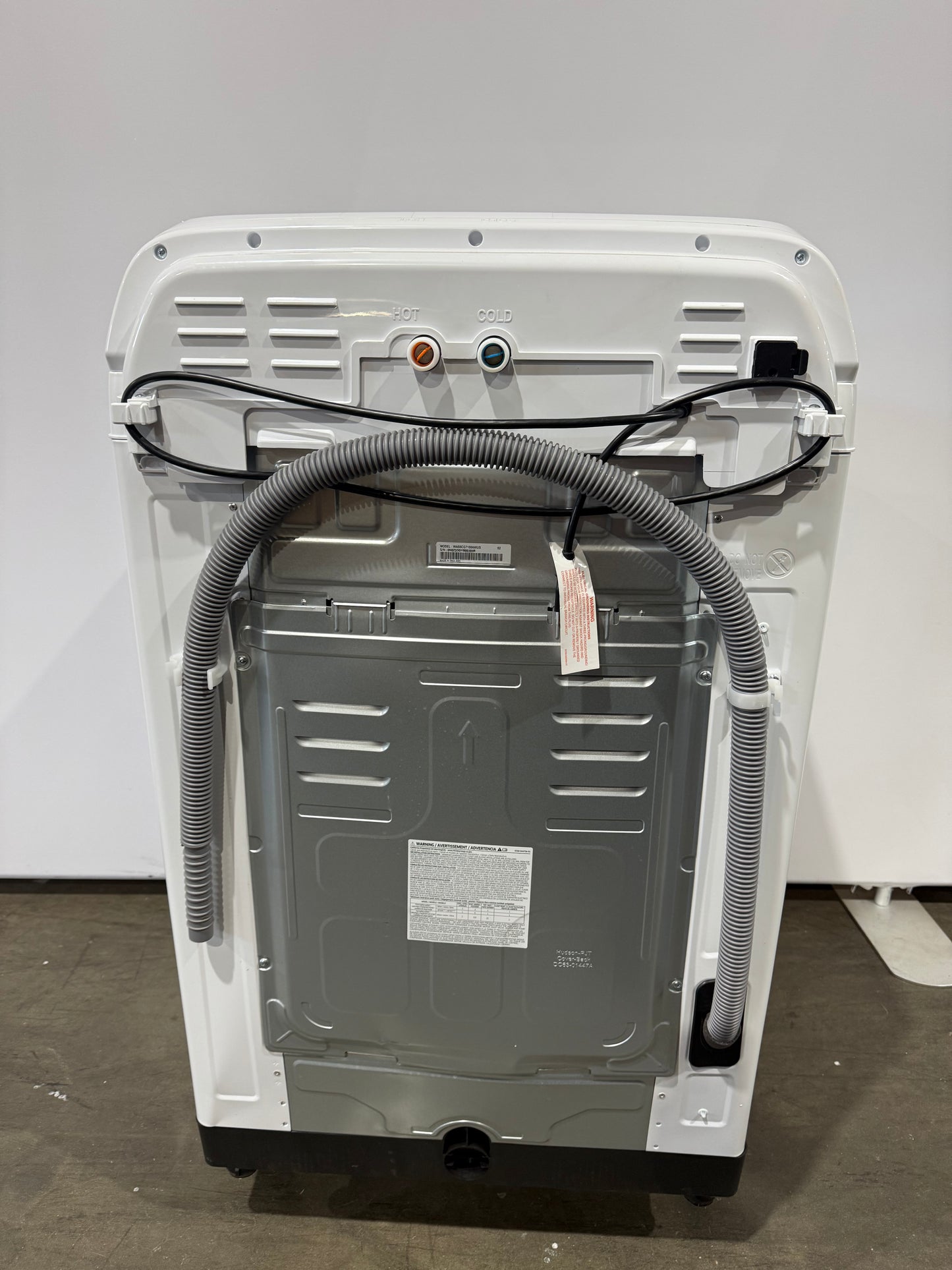 Samsung WA55CG7100AW 5.5 cu. ft. Top Load Washer