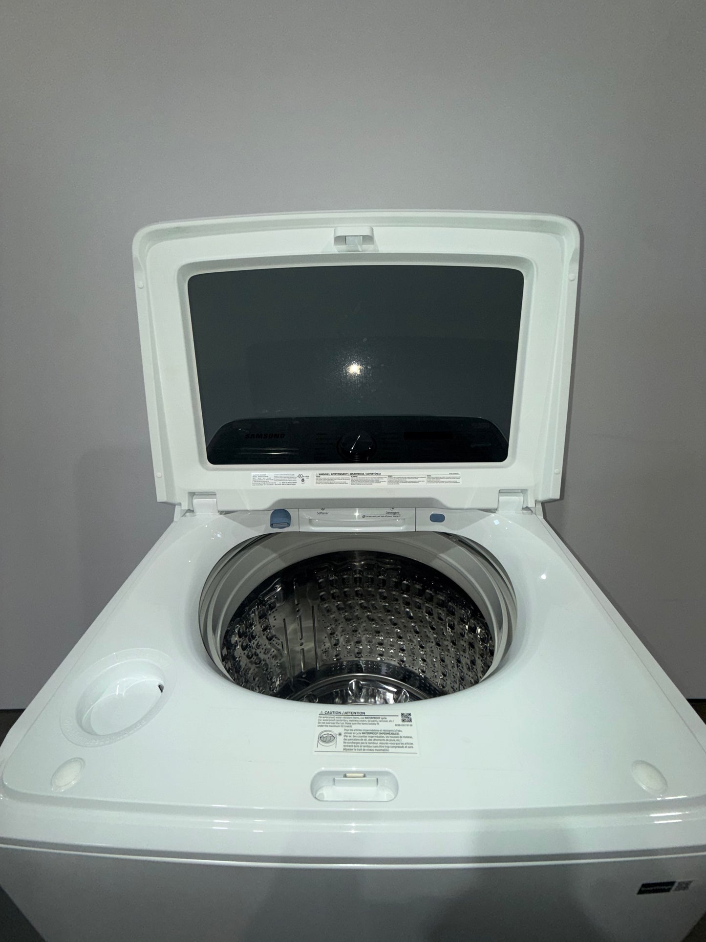 Samsung WA55CG7100AW 5.5 cu. ft. Top Load Washer