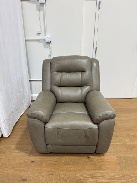 Mason Leather Power Recliner with Power Headrest