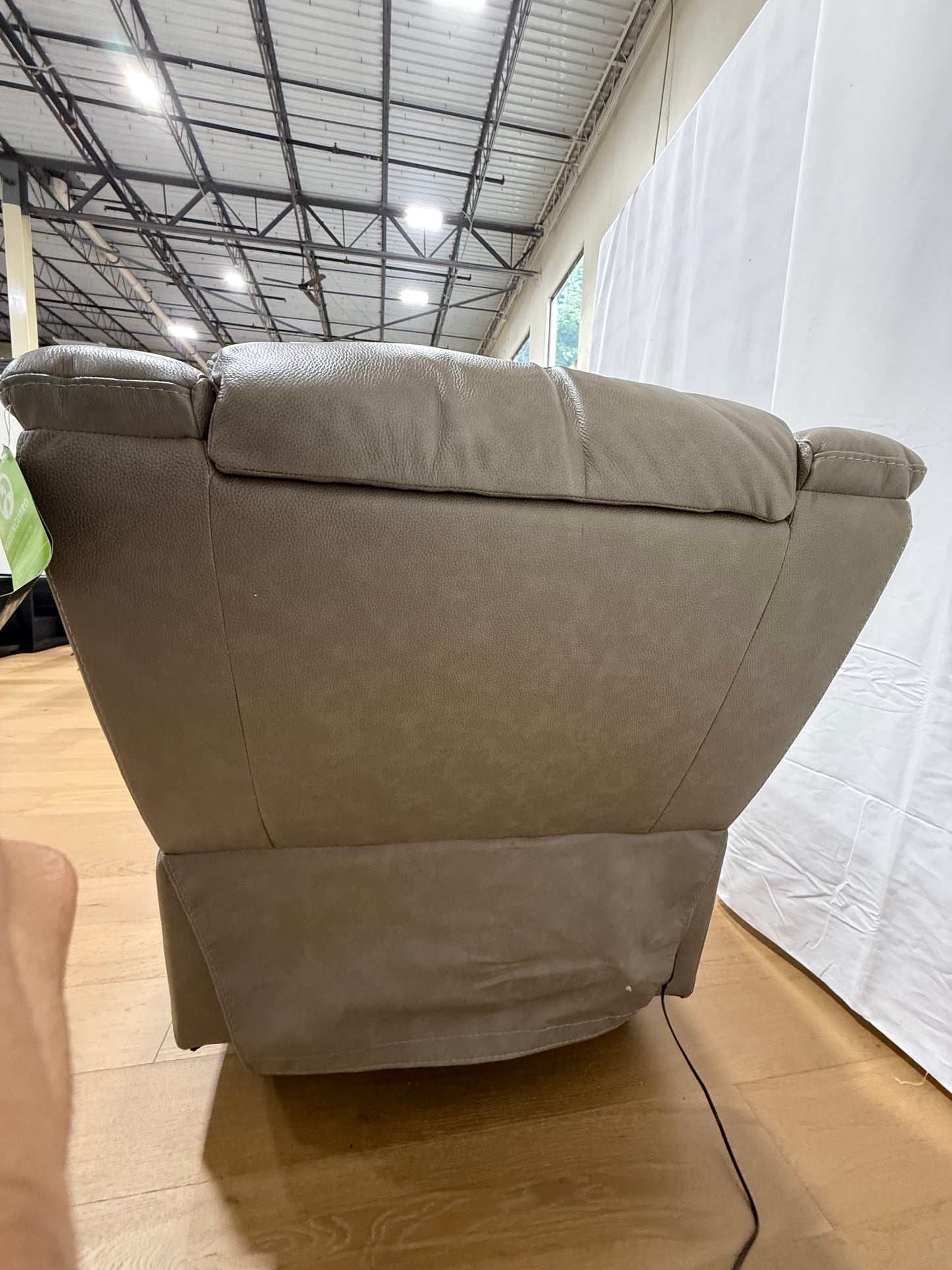Mason Leather Power Recliner with Power Headrest