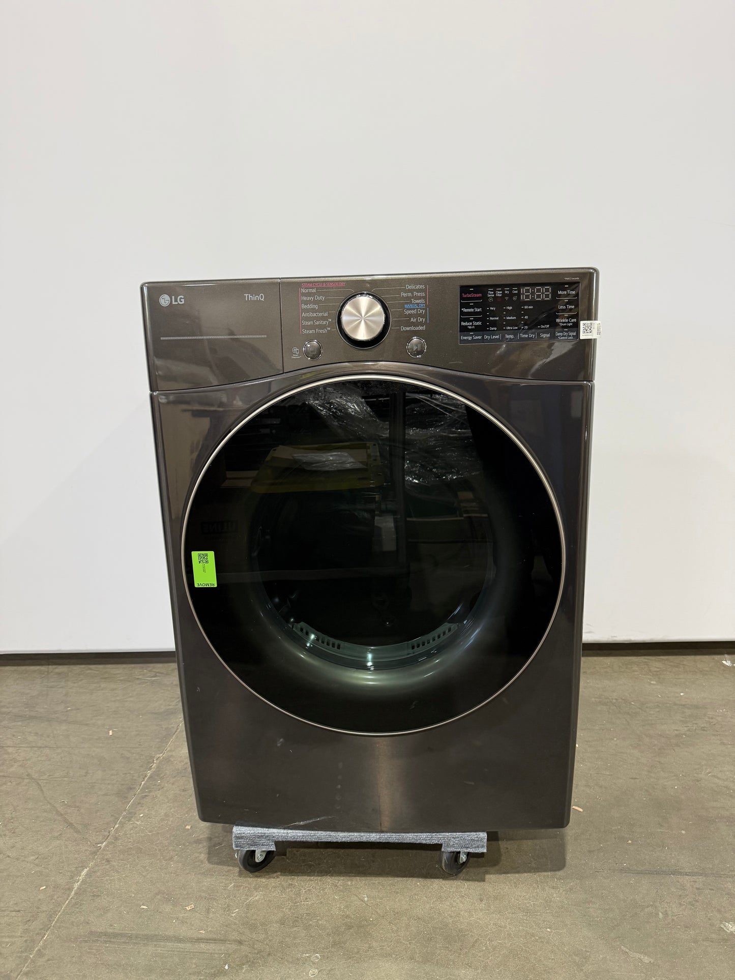 LG DLGX4001B 7.4 cu. ft. Front Load Gas Dryer