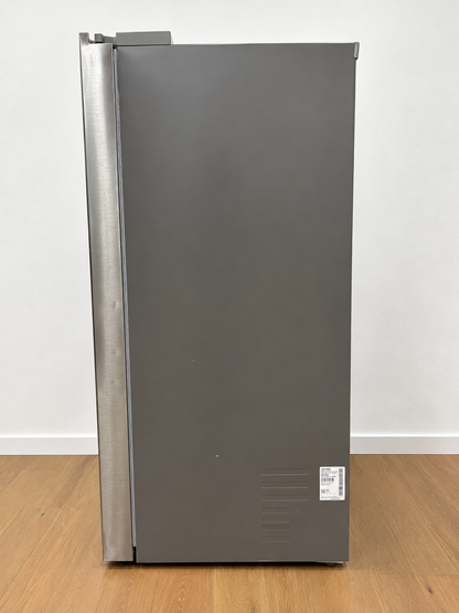 Side view of the actual unit, closed doors