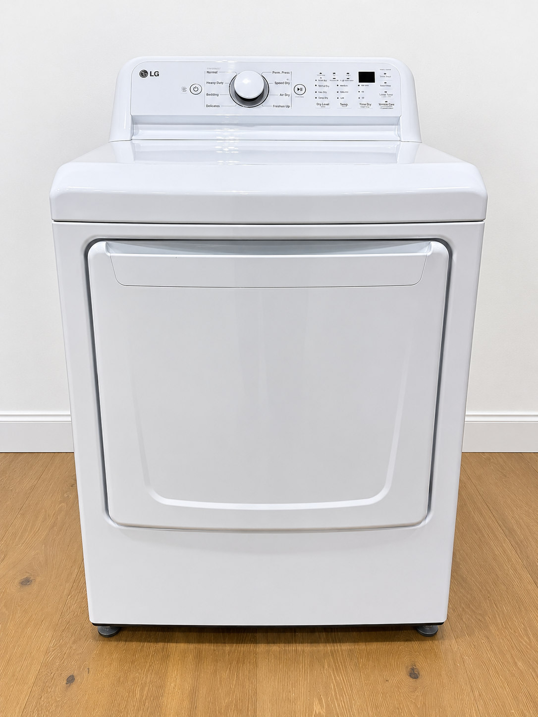 Actual unit for sale, front view, closed door