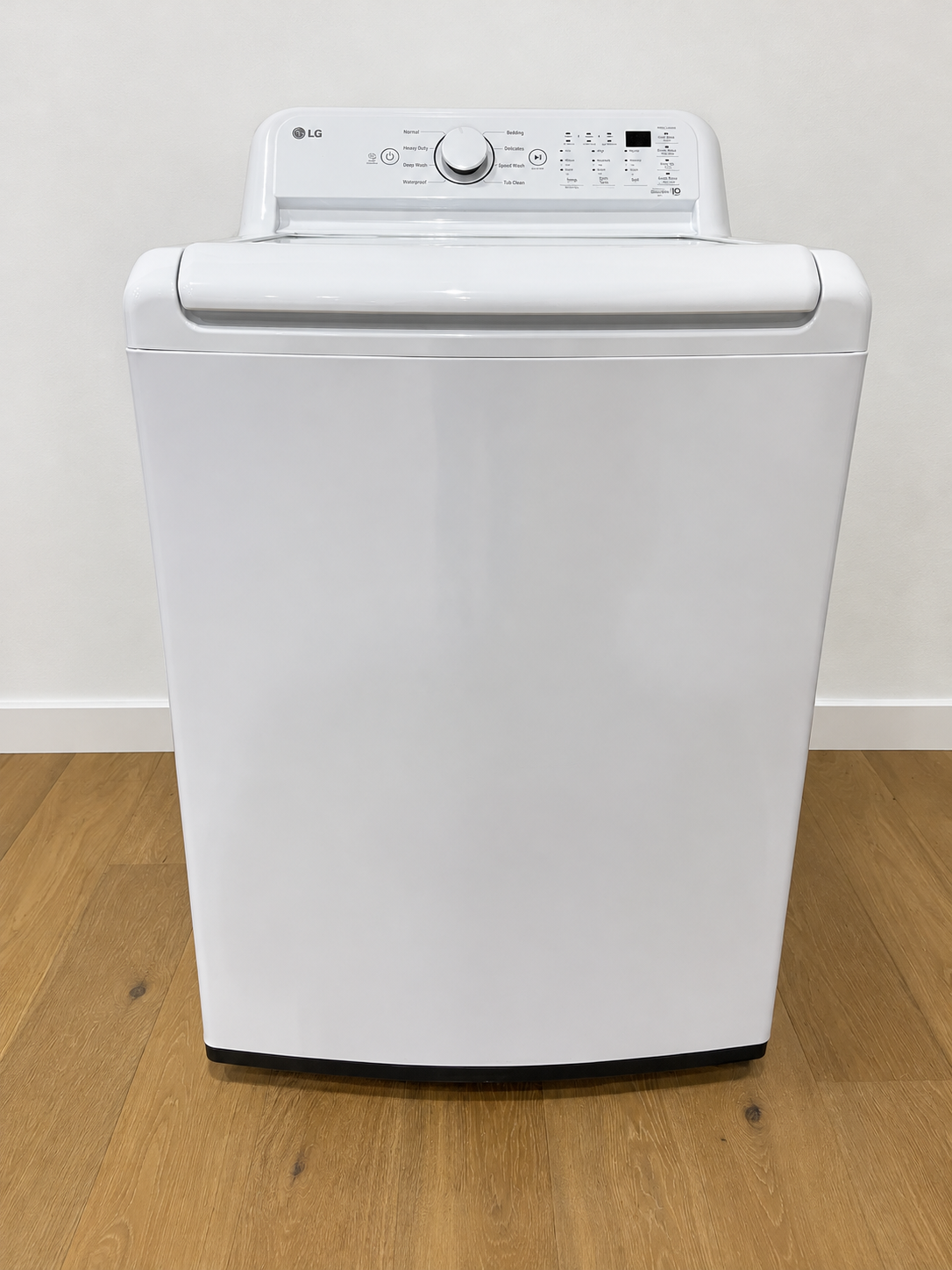 LG WT7005CW top load washer front view