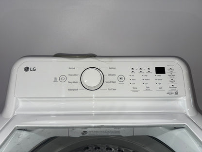 LG WT7005CW control panel closeup