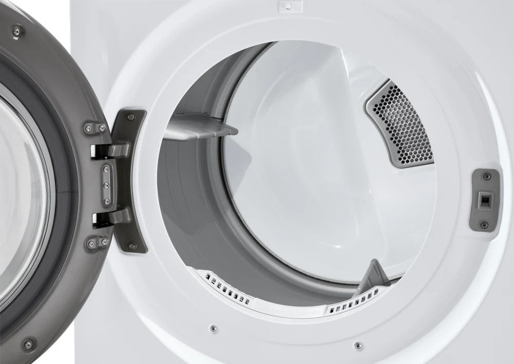 LG WKE100HWA WashTower dryer drum interior closeup