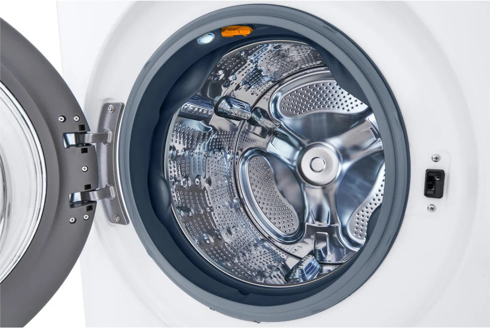 LG WKEX200HWA WashTower washer drum interior closeup