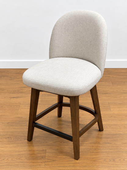Pike & Main Ophelia Counter Height Swivel Stool, Set of 2