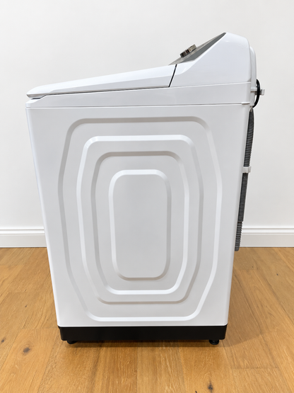 Side view of the actual unit, closed lid
