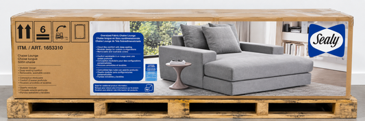 Sealy Calin Upholstered Foam Lounger