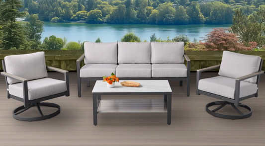 Agio Nicolet 4-Piece Outdoor Patio Seating Set