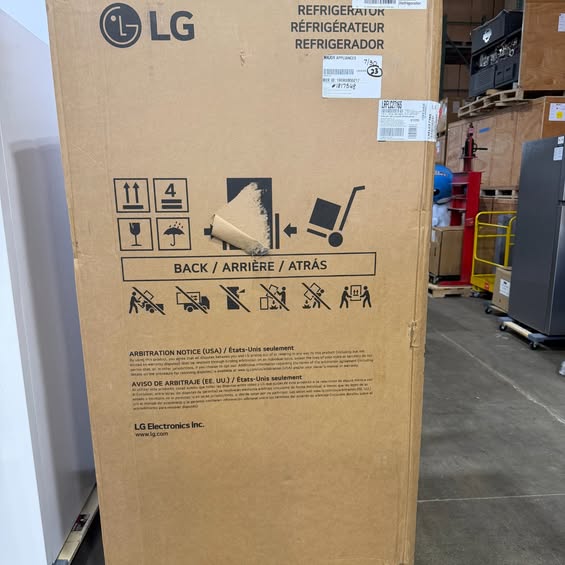 NEW LG 26 cu. ft. Smart Counter-Depth MAX French Door Refrigerator