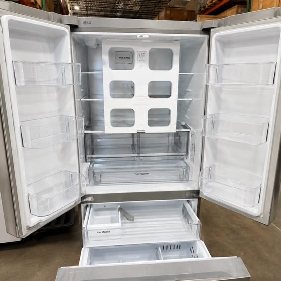 NEW LG French Door Refrigerator Stainless Steel with Bottom Freezer